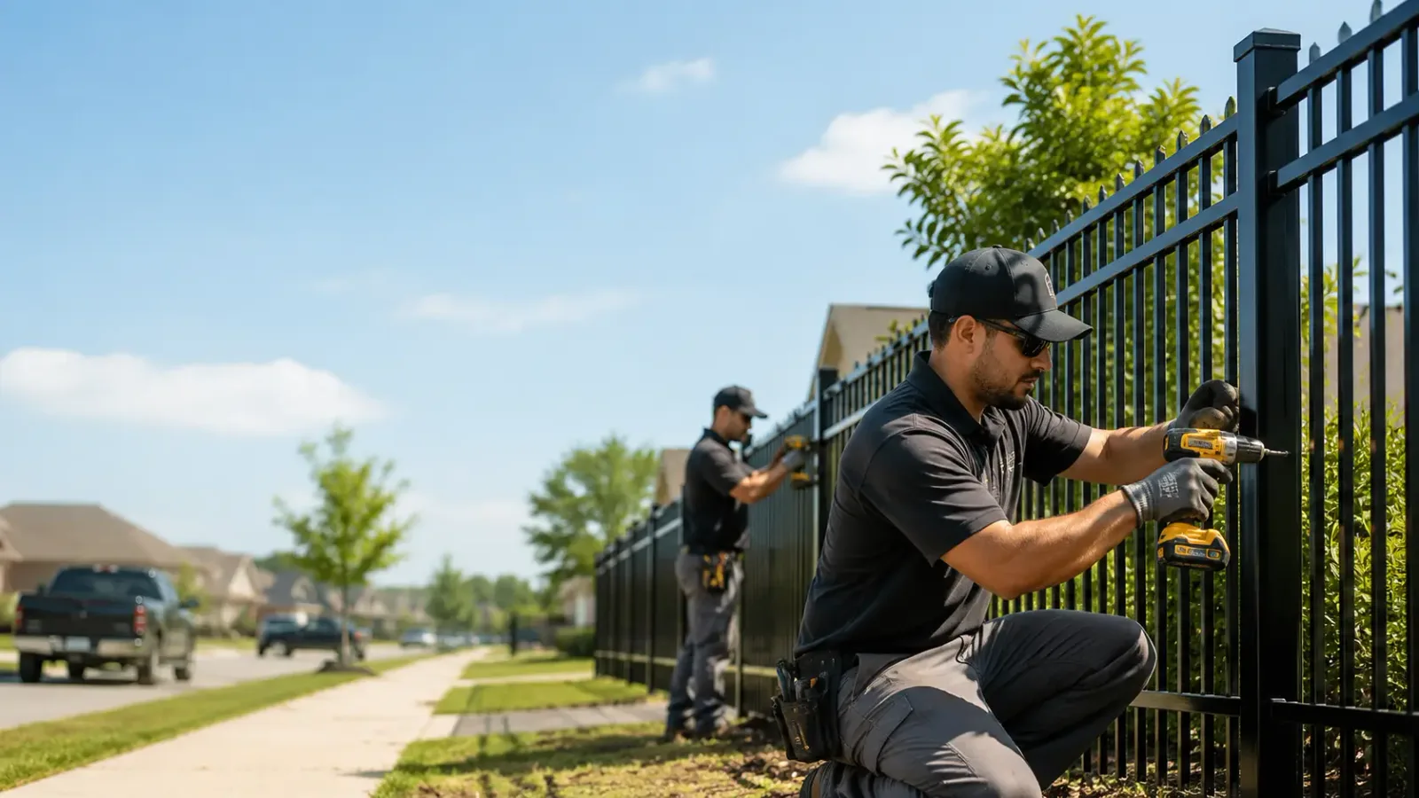 Metal Fence Installation in Sesser, IL